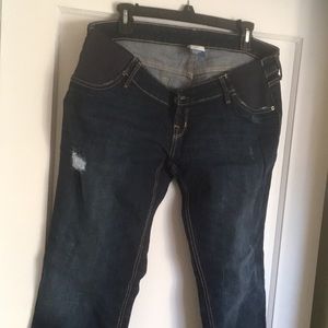 Old navy side panel maternity jeans